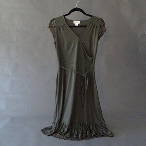 LOFT green Dress
